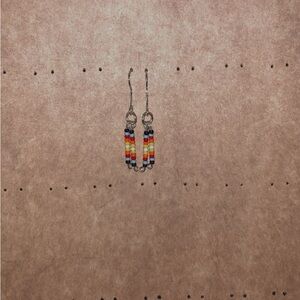 Colorful Beaded Earrings